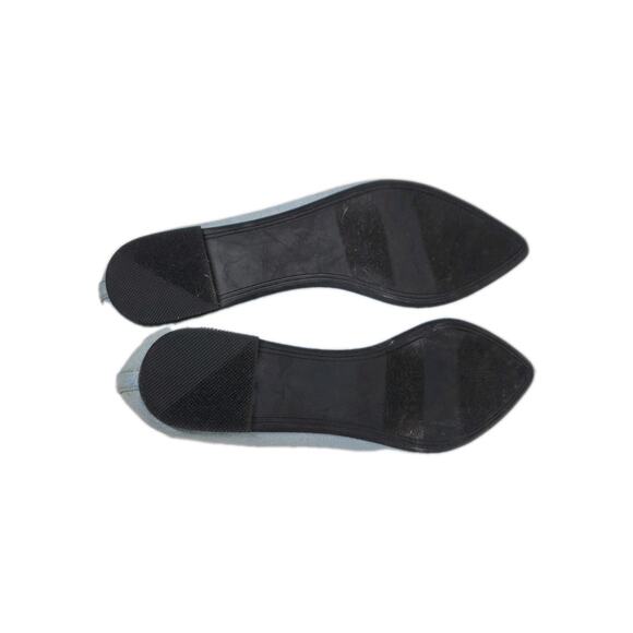 Peace Sign + Out Women's Flats Size 9 Slip Ons Low Heel Slides Hippie Hobo - Picture 8 of 10